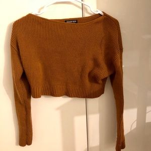 Fashionnova crop sweater